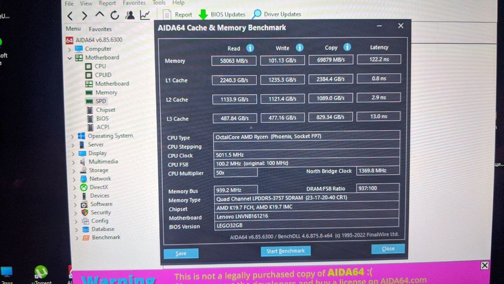 Lenovo legion GO 32gb memory