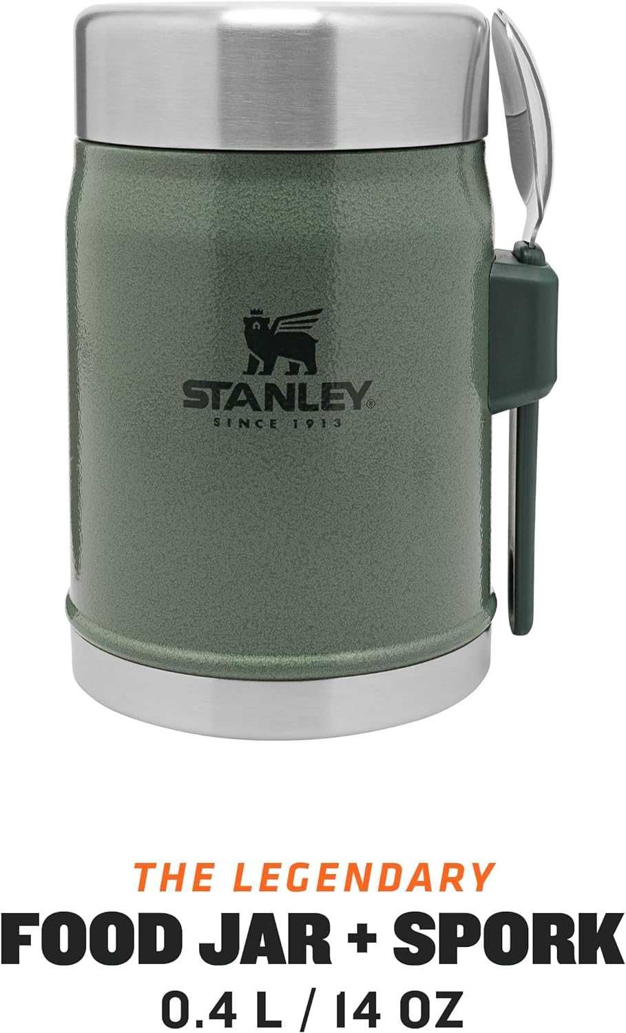 Stanley Termos do Żywności, Zielony/Srebrny, 0.4 l