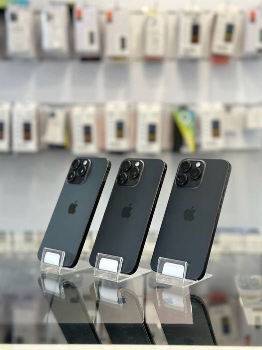 NOWY iPhone 16 PRO MAX 256 GB • Black Titanium • 100% bat. • GWARANCJA