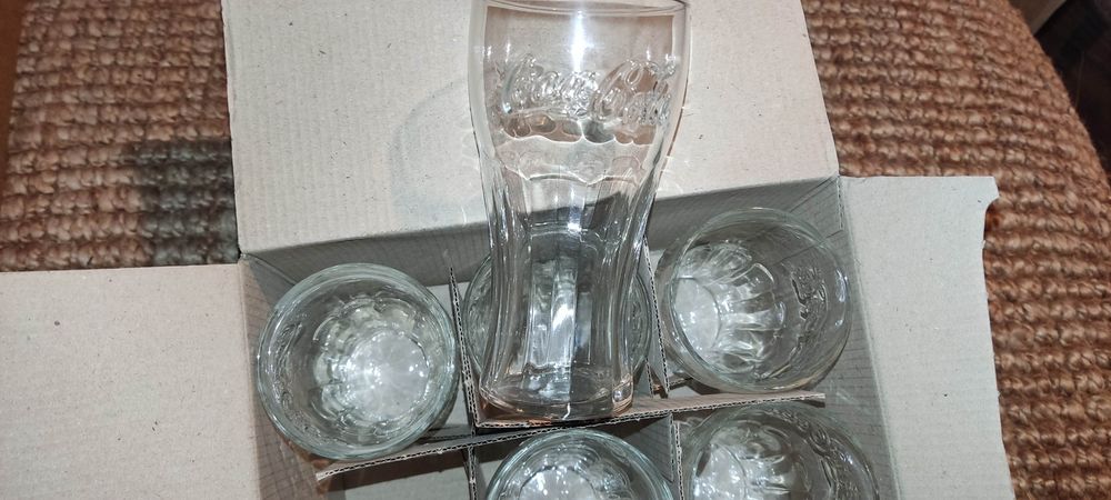Szklanki coca-cola arcoroc