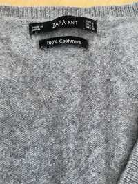 Sweter Zara Knit 100% kaszmir