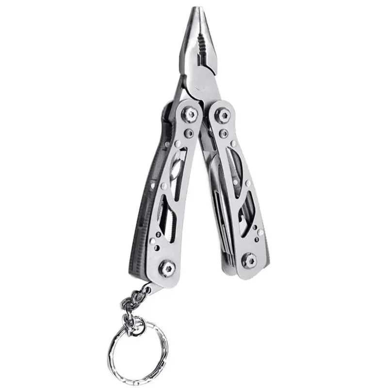 Мультитул пласкогубцы (10 в 1) MT-01 Silver + чехол (Є ОПТ)