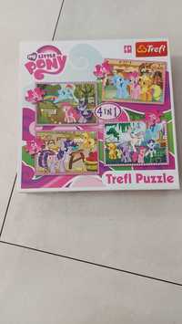 Puzzle Trefl My Little Pony 4 w 1