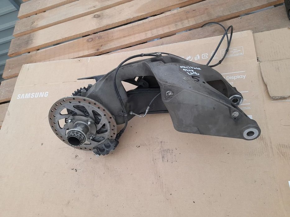 DUCATI MULTISTRADA 1200 S 10-15 WAHACZ TYŁ + OŚKA + TARCZA + ZACISK