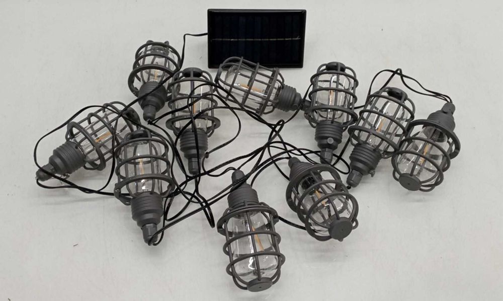 Lampiony łańcuch świetlny 10 sztuk