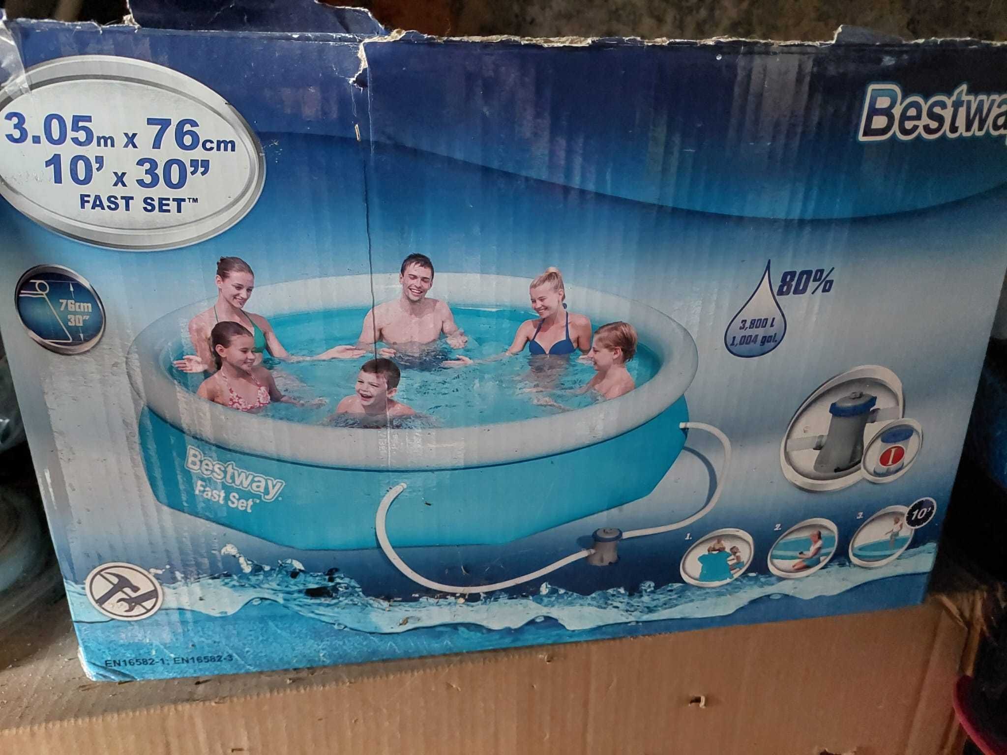 Basen uzywany rozporowy