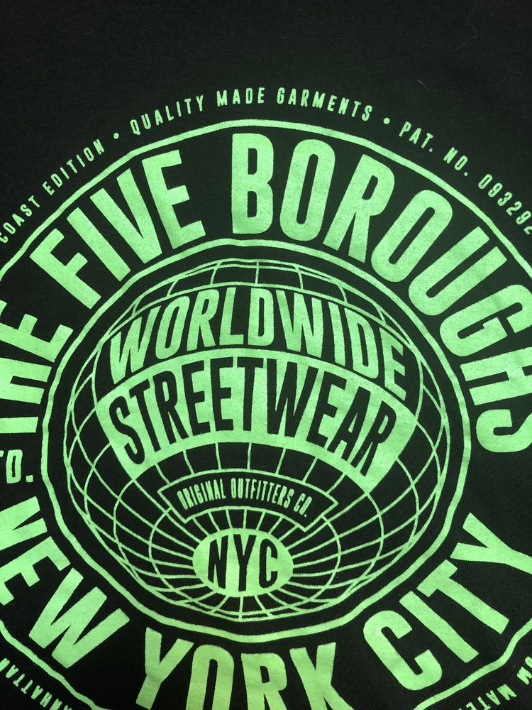 Primark t-shirt czarny new york city S koszulka bawełniana