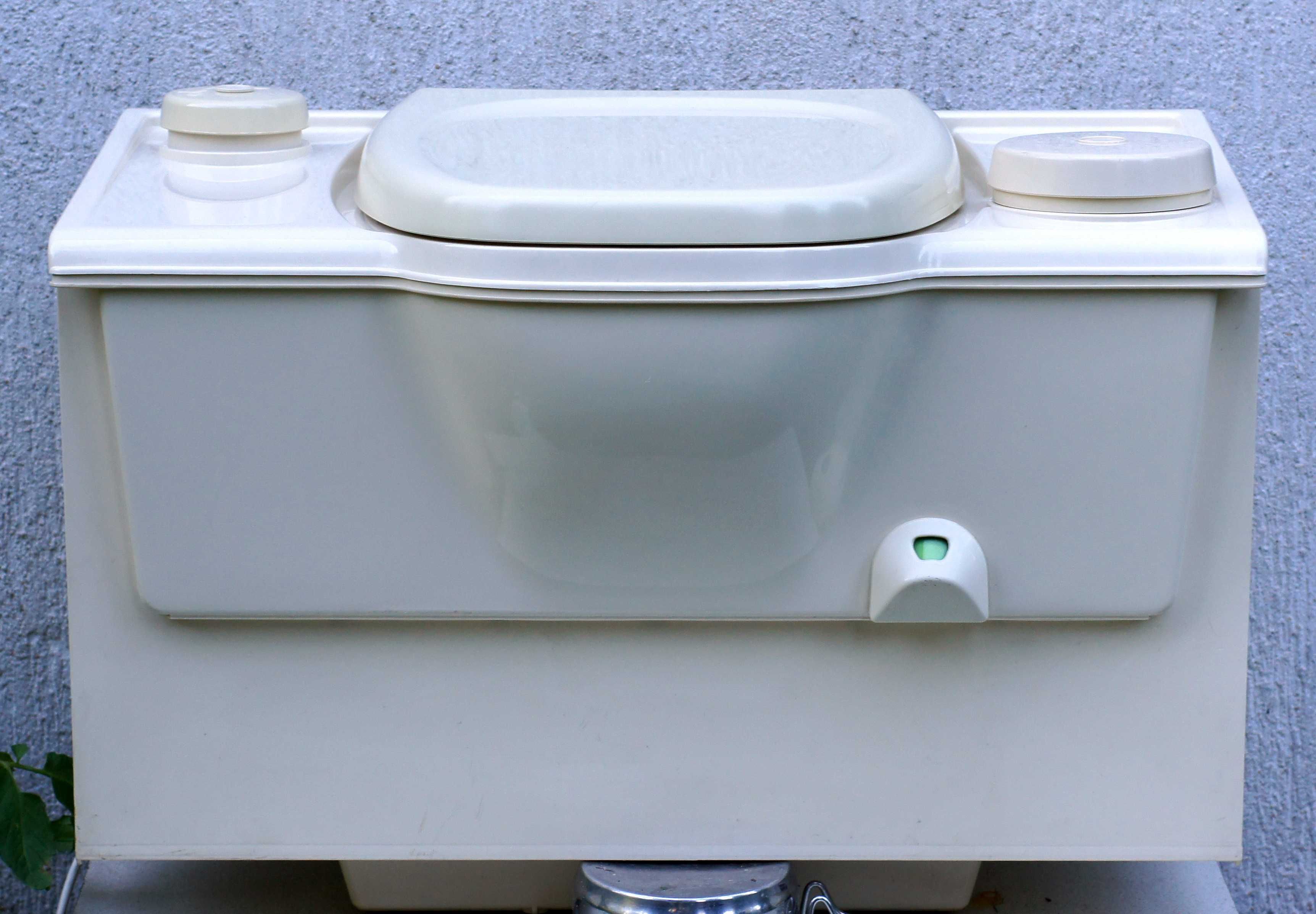 Toaleta kasetowa do zabudowy Thetford Cassete Porta Potti C2 Lewa