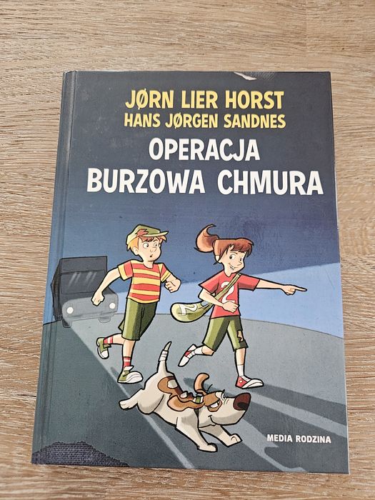 Książka detektywistyczne Operacja Burzowa chmura
