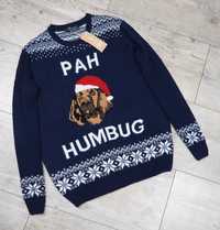 AVENUE_Christmas Jumper_sweter świąteczny_PAH HUMBUG_M/L