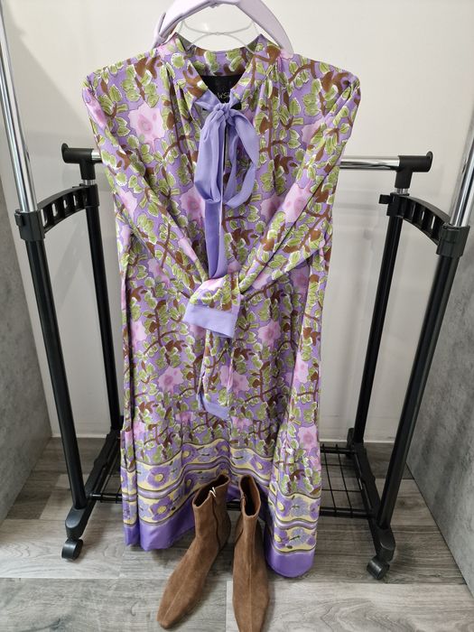 Sukienka Wu side Uni +pasek xs s m l xl 2xl