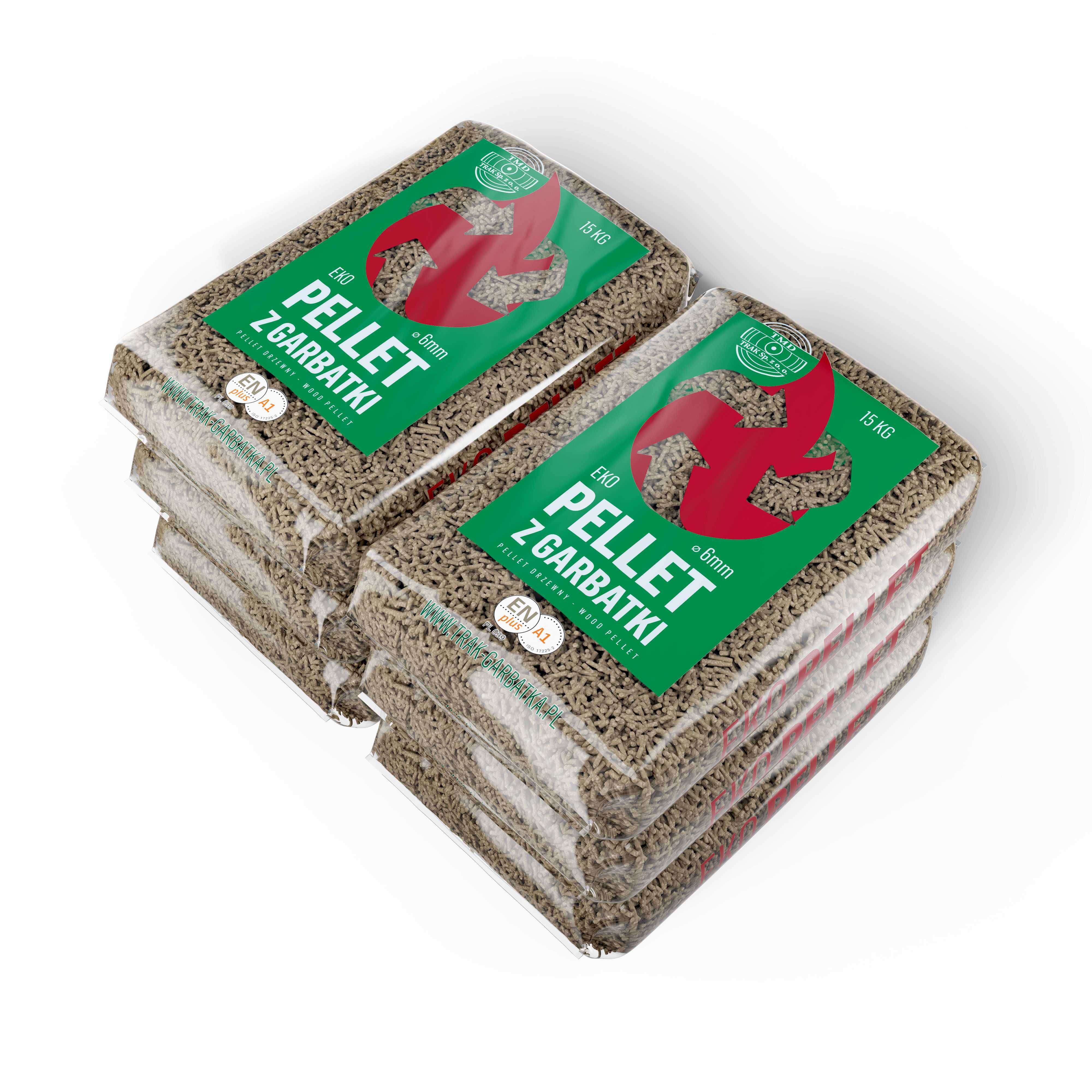 Pellet drzewny GARBATKA  Certyfikat ENplus A1  1330zł/tona
