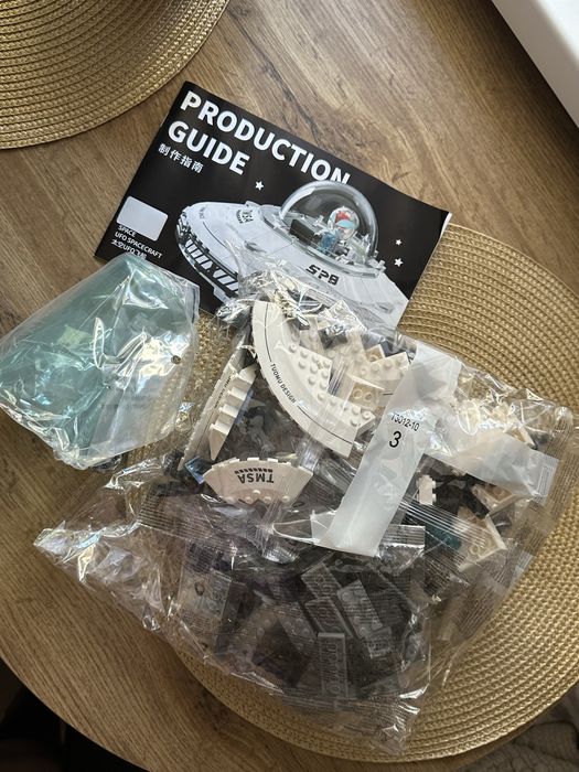 Конструктор НЛО (Tuomu Design Space UFO Spacecraft, T3012)Лего/Lego