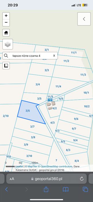 Działka w Łapsze Niżne- na odludziu w górach.przestrzeń.cisza