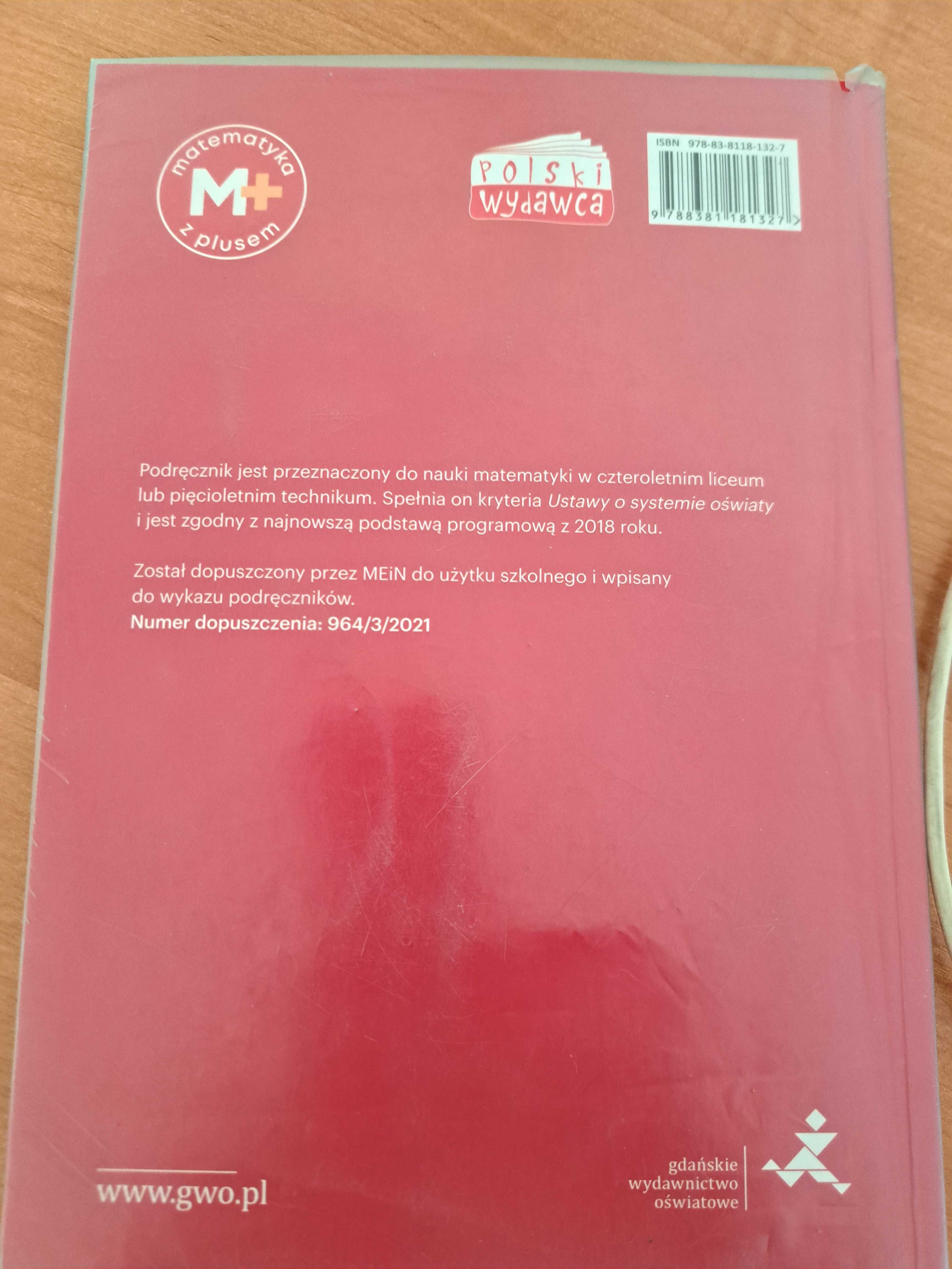 Matematyka z plusem. Klasa 3. Zakres podstawowy.