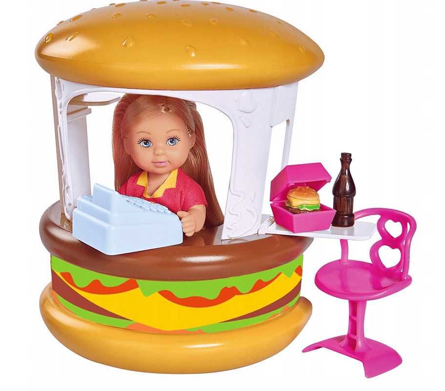 Lalka Evi W burgerowni Simba