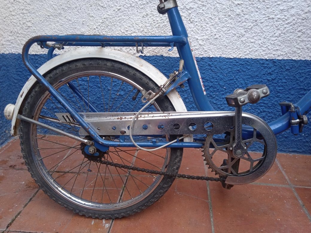 Bicicleta antiga órbita m20 dobrável