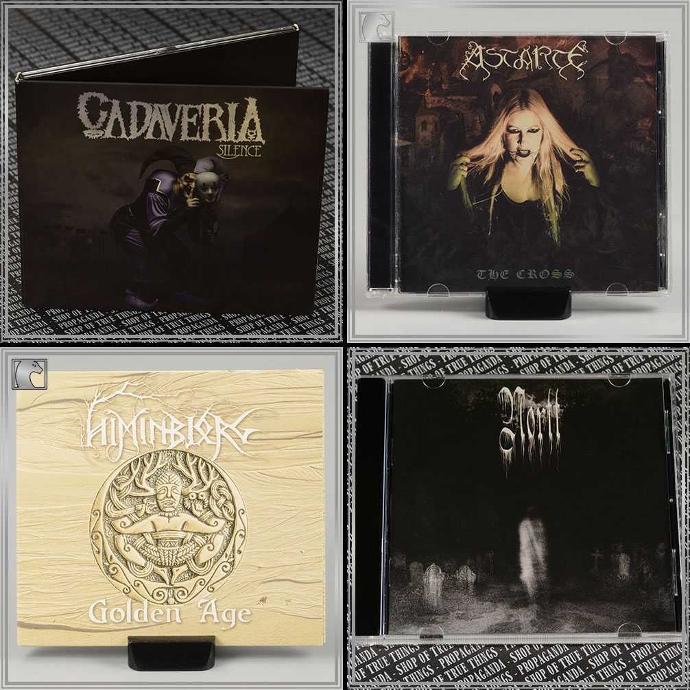 Компакт-диски Azaghal. Carpathian Forest, Deicide, Judas Iscariot...