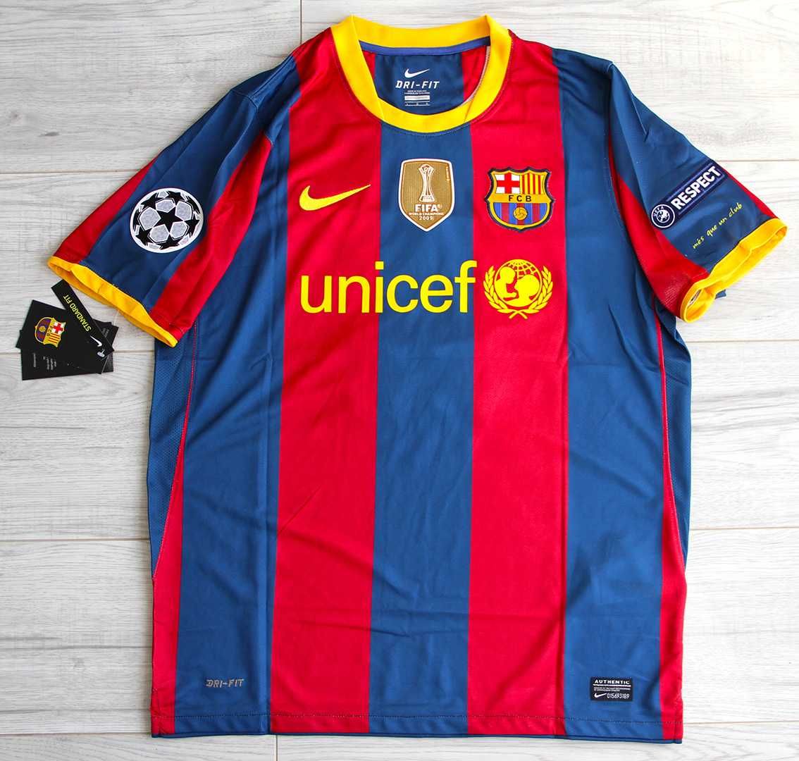 Koszulka FC Barcelona home Retro 10/11 Nike #10 Messi, roz. M