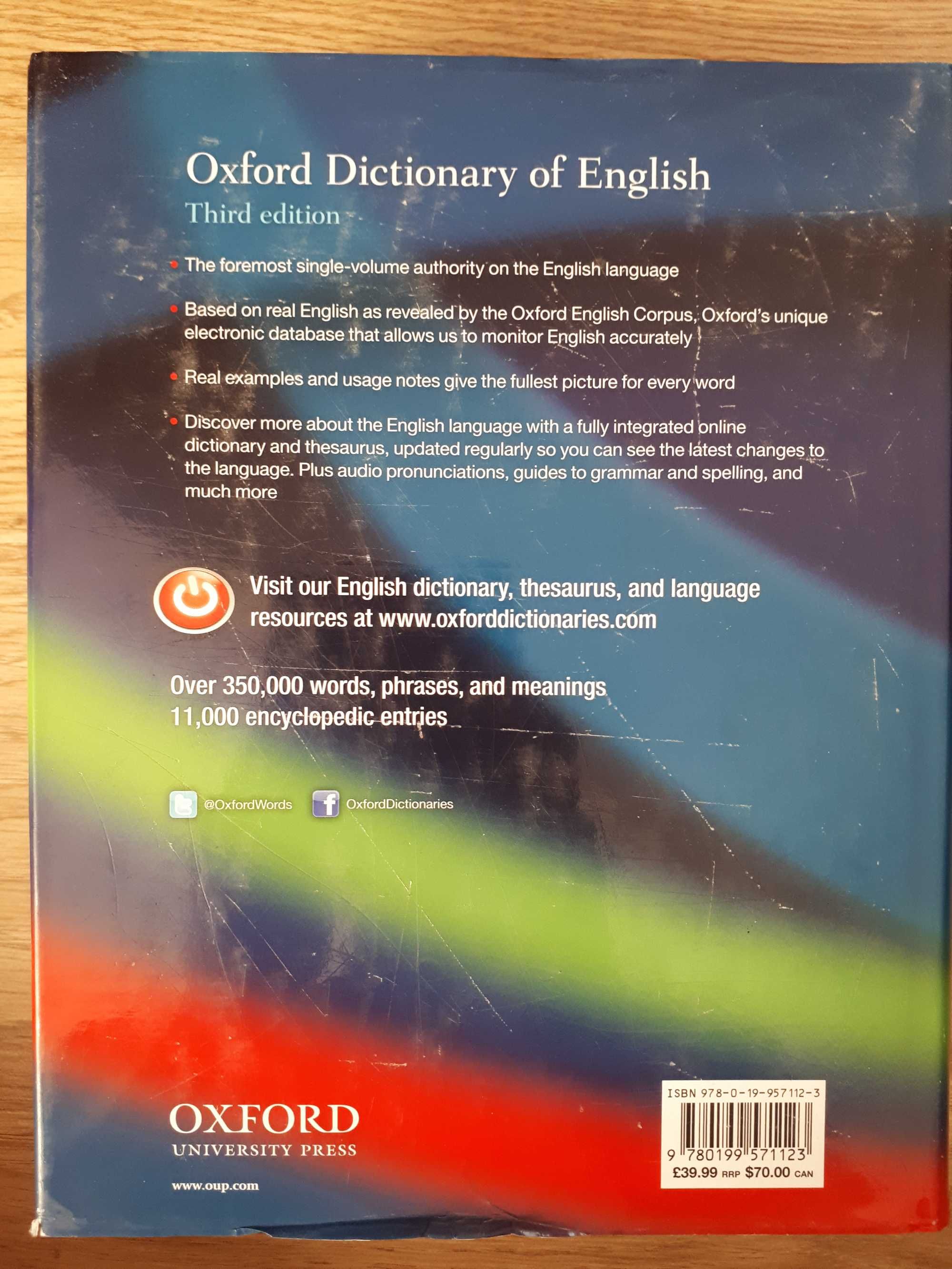 Oxford Dictionary of English - Stevenson, Angus