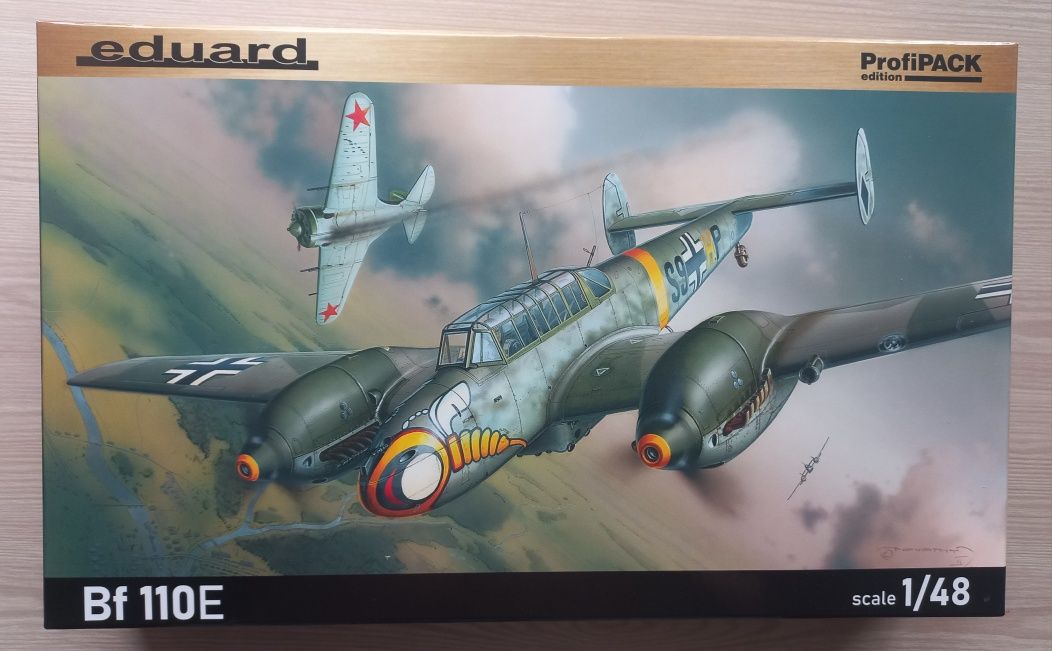 Модель самолета Bf 110E, масштаб 1/48, Eduard
Масштаб- 1/48, 
Производ