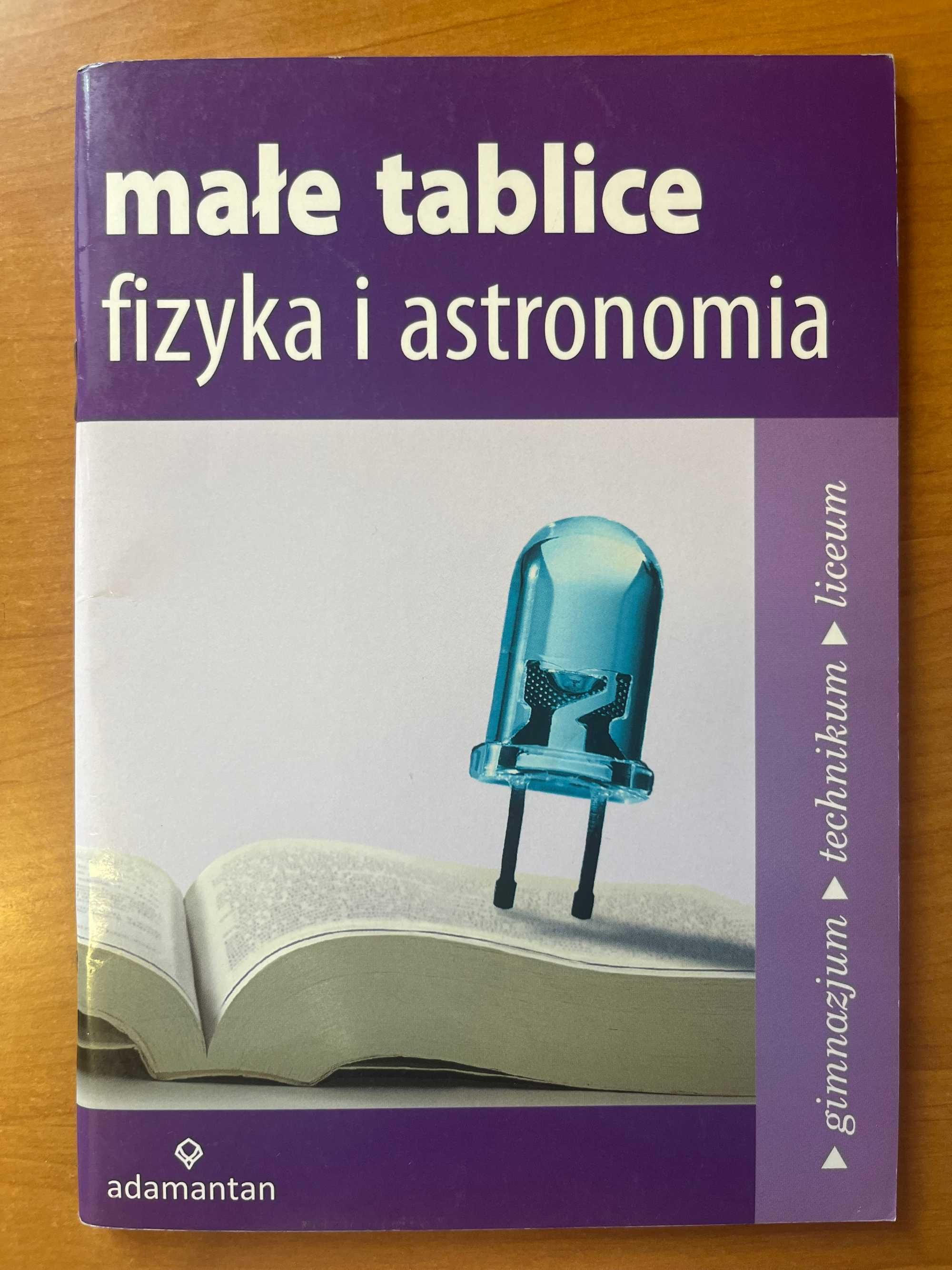 Małe tablice fizyka i astronomia, W. Mizerski