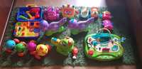 J nowy Zestaw zabawek fisher price potworek stworek kula hula vtech