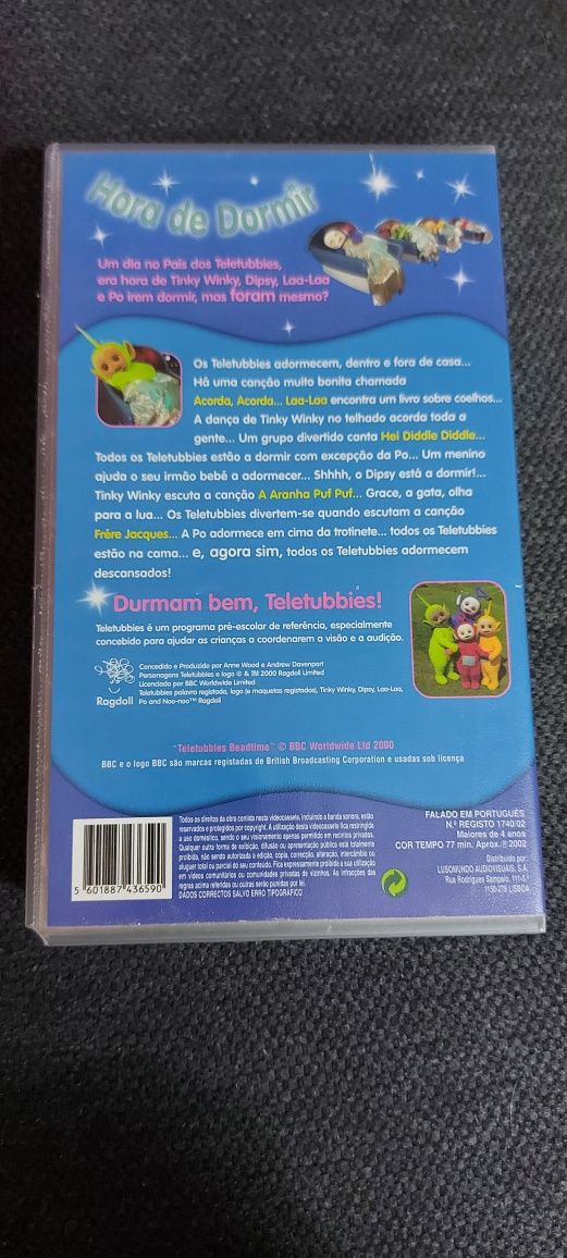 Coleção Vídeos Teletubbies
Brincando a chuva
Viagem de helicóptero
Hor