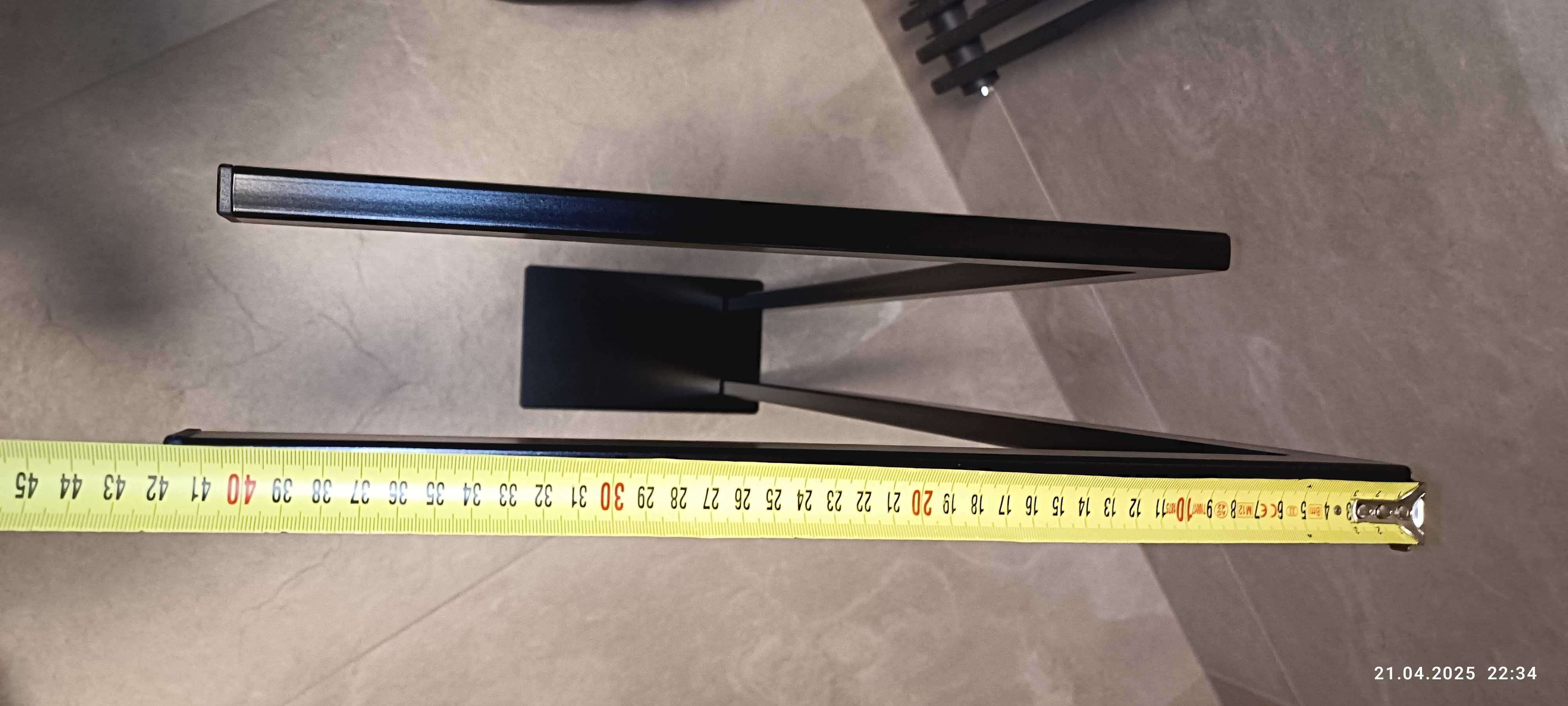Andex Technic stojak na dwa ręczniki czarny 341/NG