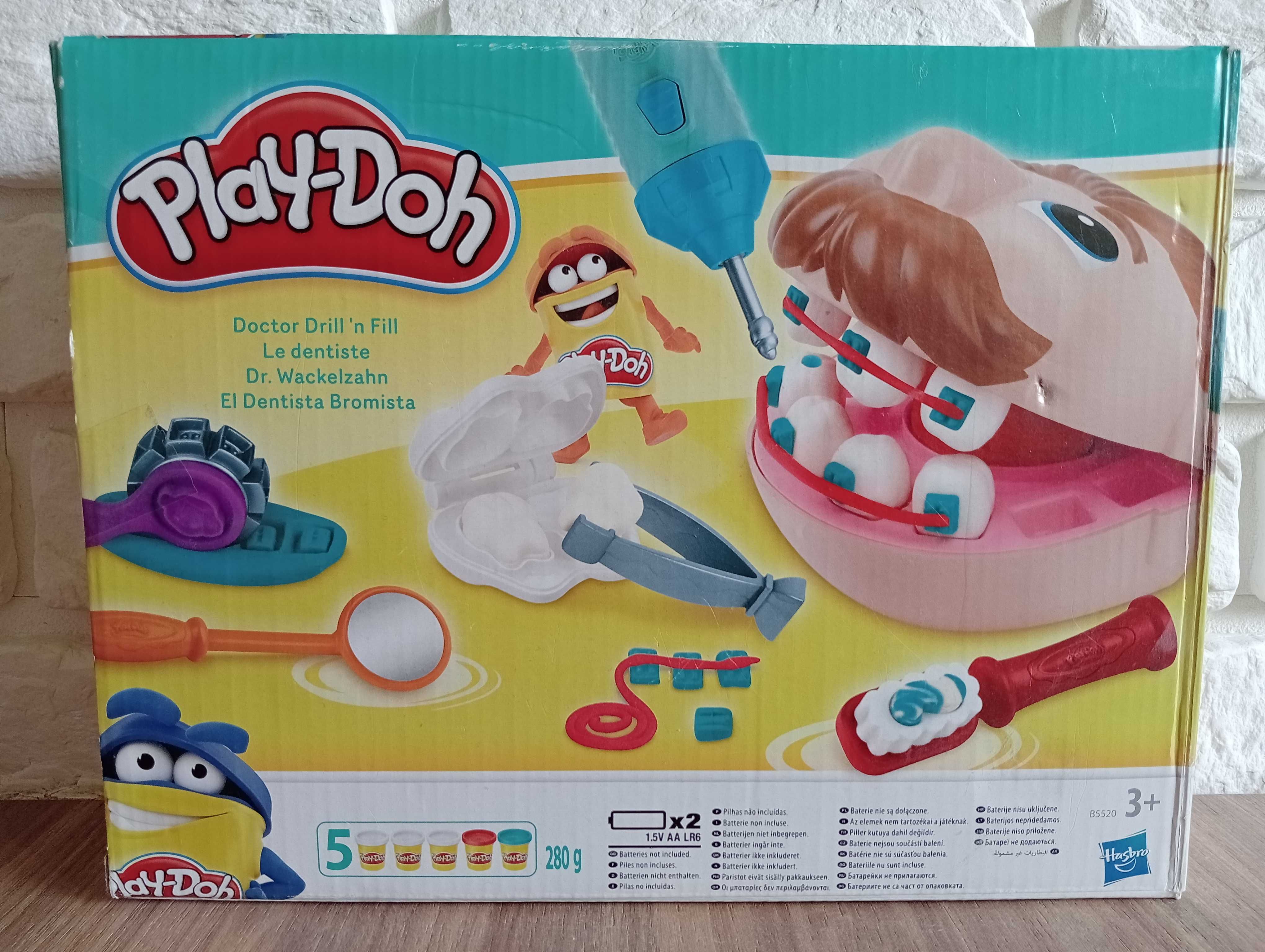 Zestaw do ciastoliny - dentysta (Play Doh)