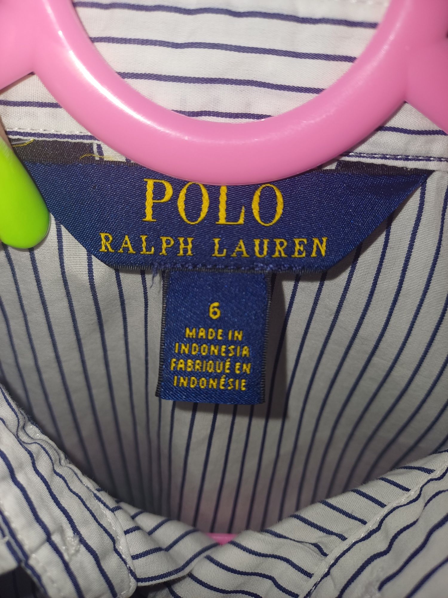 Koszula dla dziewczynki Ralph Lauren roz. 116-122