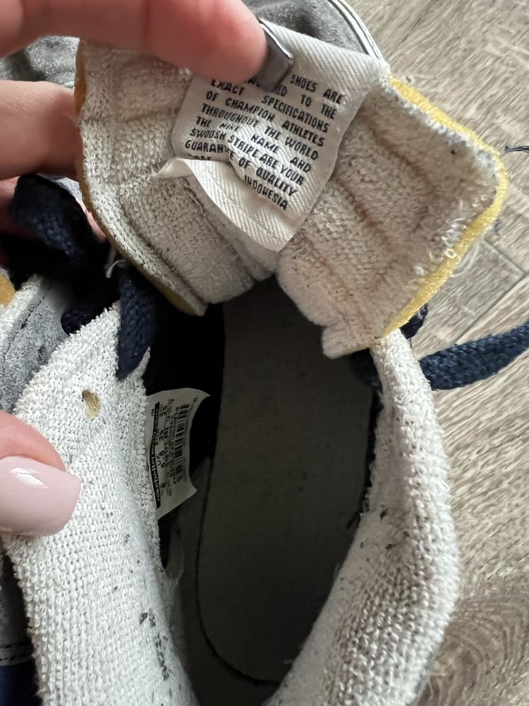 Високі кеди высокие замша  nike р.39