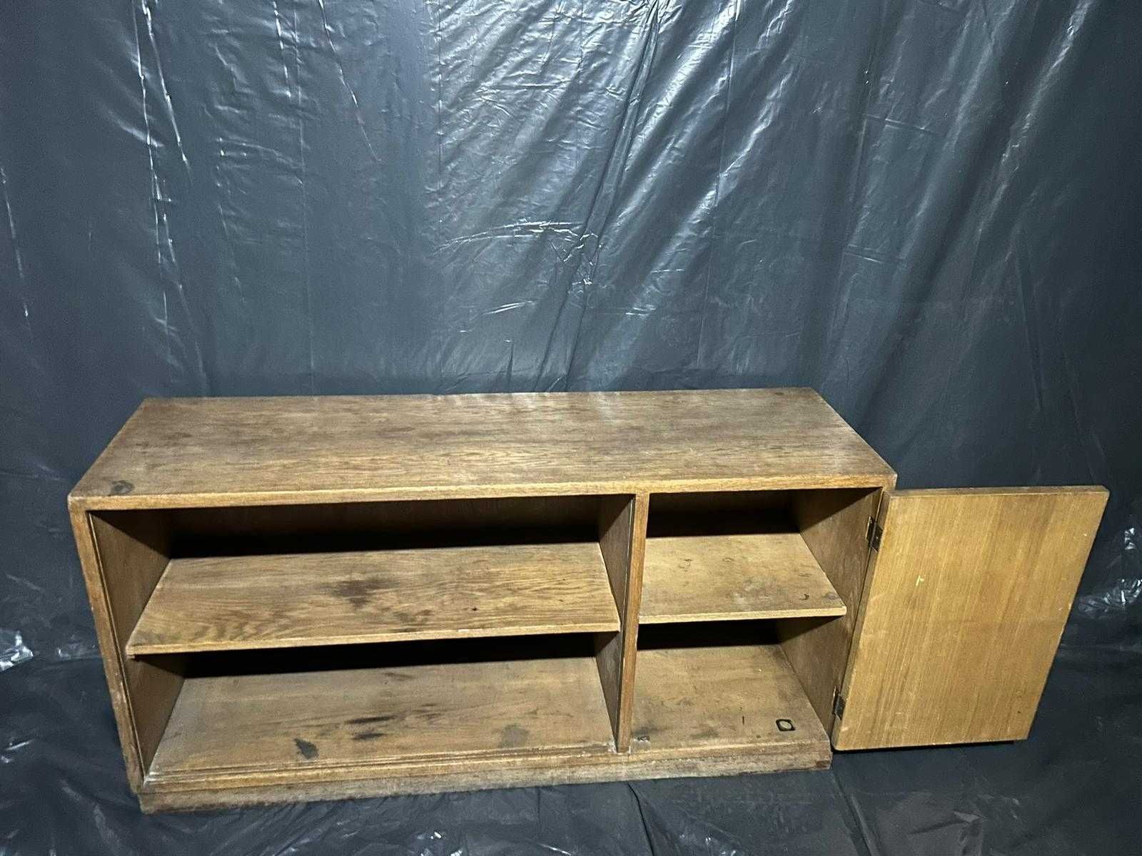 Stara komoda szafka PRL Polska Dębowa Loft