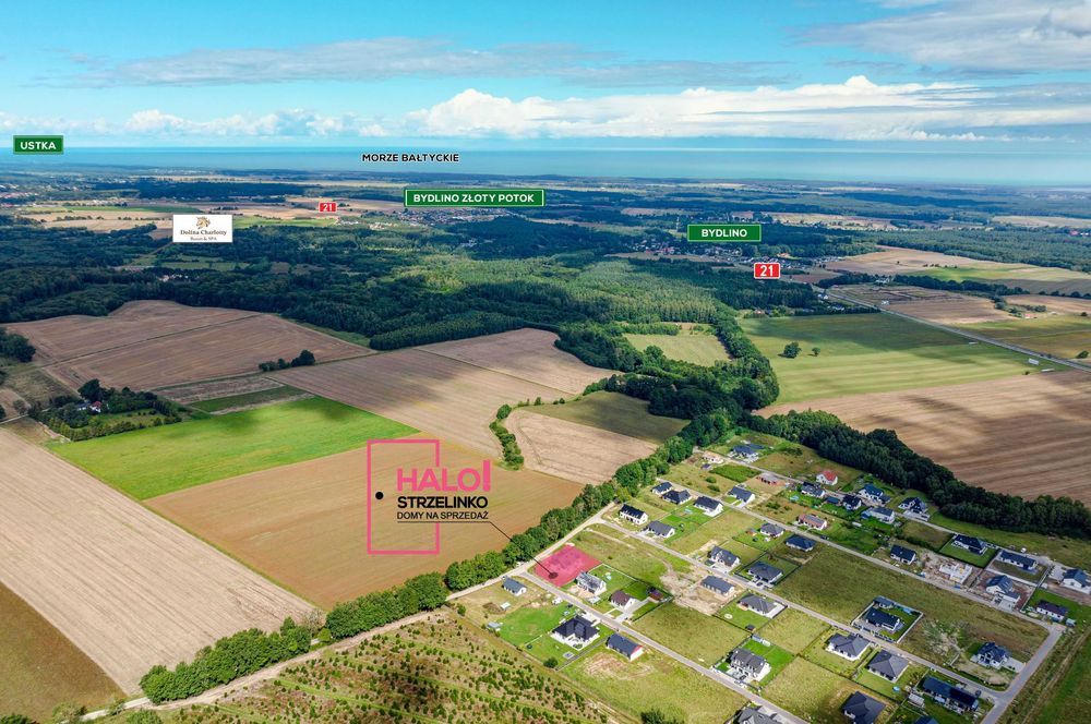 Domy PREMIUM k. Ustki nad morzem - Strzelino