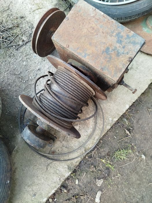 Przekładnia ślimakowa wyciągarka rozsiewacz rcw