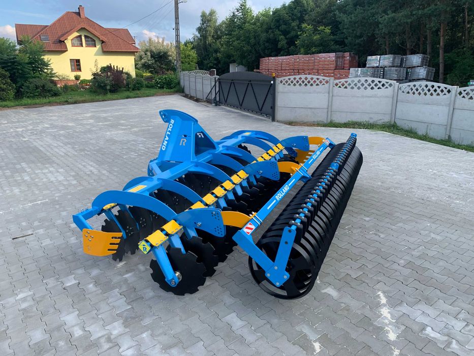 Talerzówka agregat, brona talerzowa 4m wał daszkowy od PRODUCENTA !