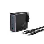 Ładowarka GaN Uk Joyroom Jr-tcg05uk 140w 3x Usb-c Usb-a + kabel Usb-c