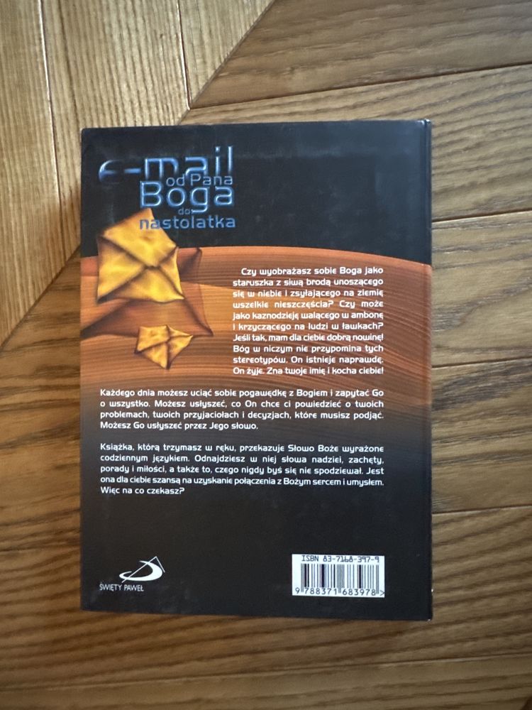 Książka mail Od Pana Boga do nastolatka