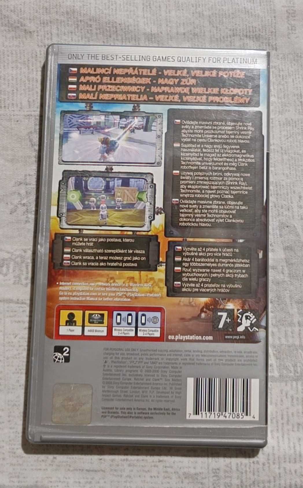 Ratchet and Clank Size Matters PSP