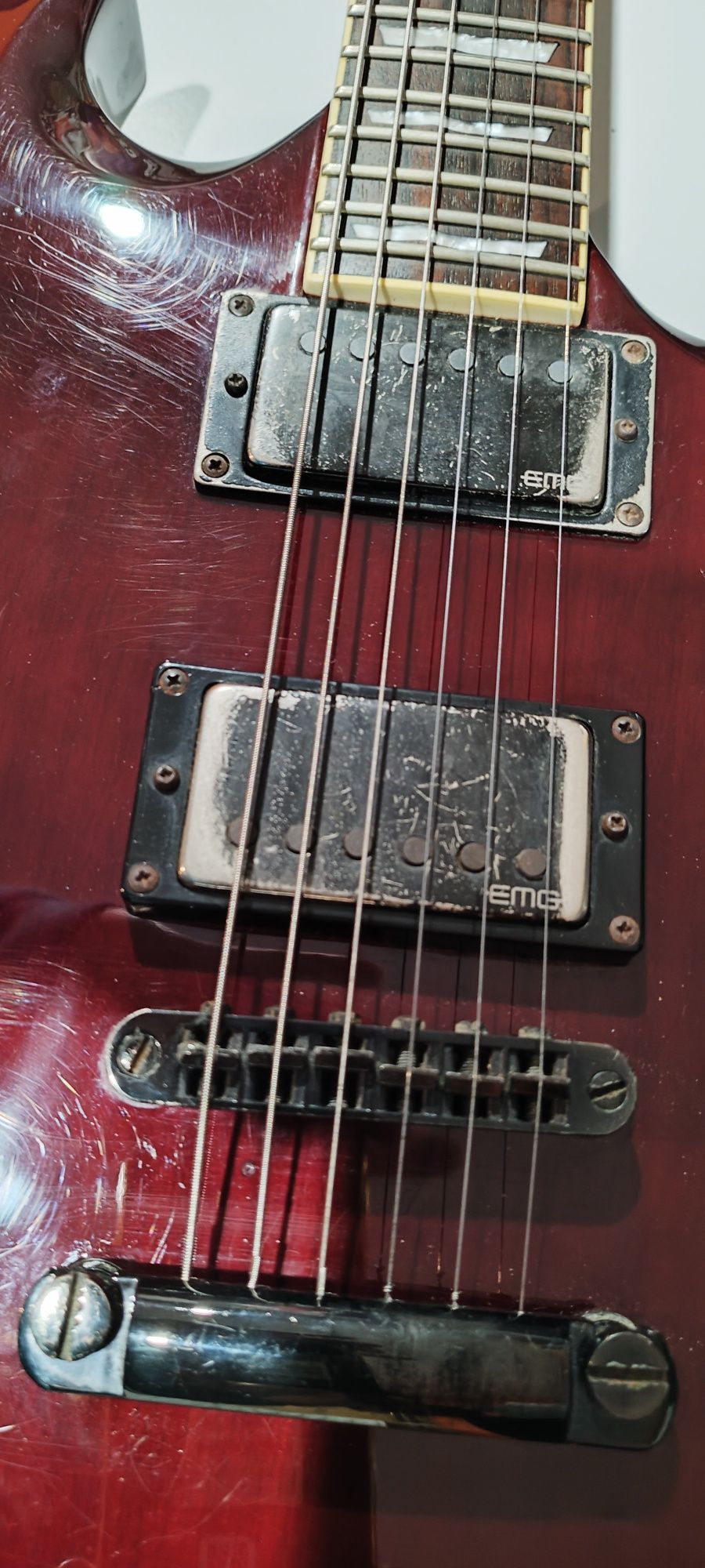 Viper 400 ESP gitara elektryczna z SetpickupsJames Hetfield EMG