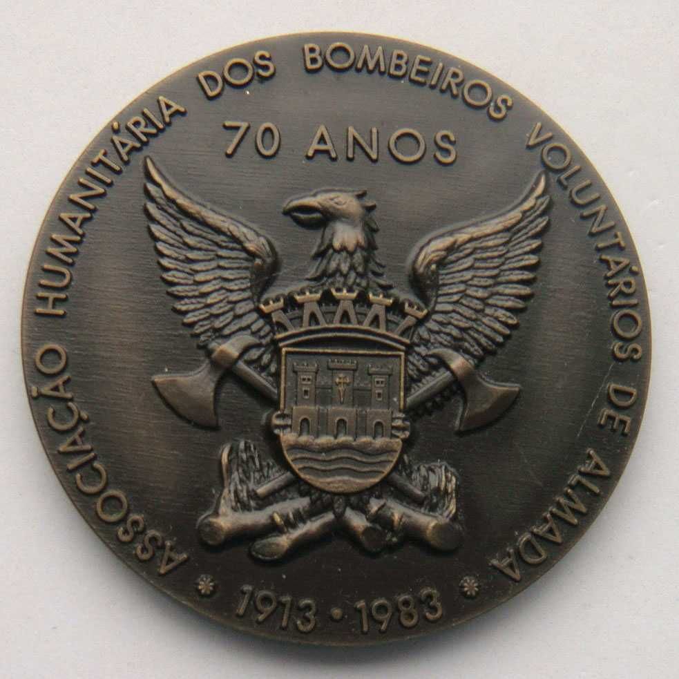 Medalha de Bronze Quartel dos Bombeiros Voluntários de Almada