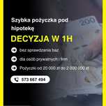 Szybka pożyczka hipoteczna – gotówka w 48h, bez BIK i banków