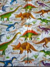 Комплект постели полуторный для детей динозавры