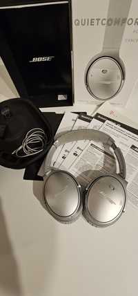 Sluchawki bezprzewodowe Bose QC35 silver