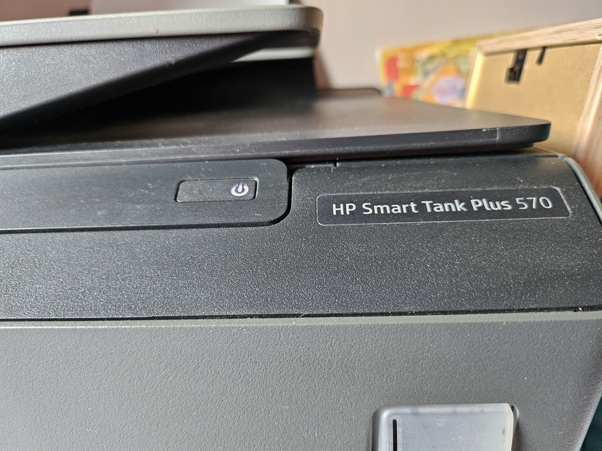 Hp smart tank plus 570 wifi uszkodzony skaner