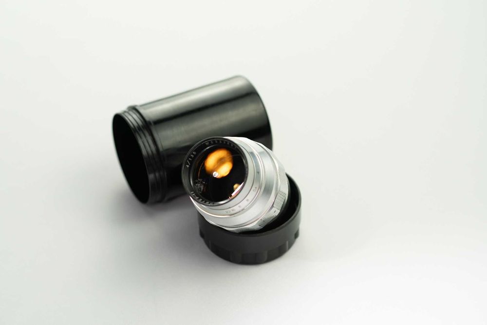 Lente Jupiter-11 135mm f/4 M42 – Excelente Estado, Sem Fungos