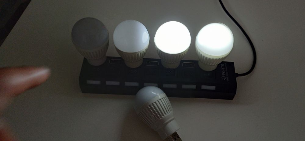 Conjunto de lâmpada USB