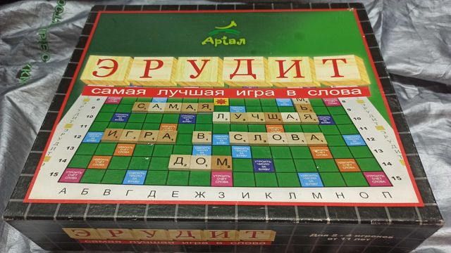 Настольная развивающая игра Эрудит