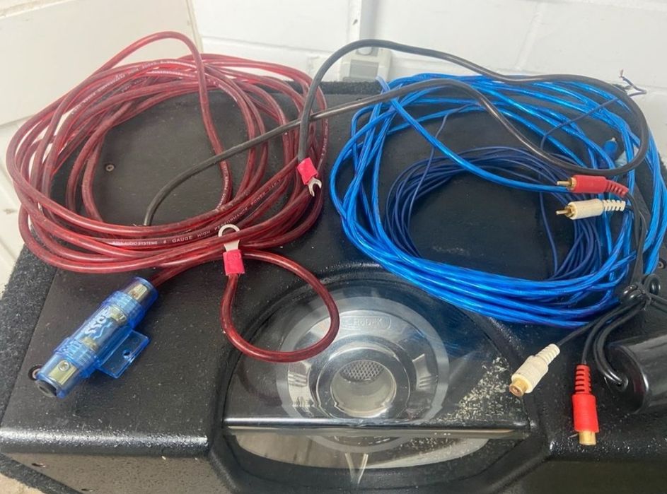 Wzmacniacz samochodowy NXS subwoofer Rōdek skrzynia basowa CAR Audio