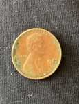 One cent 1982r destrukt